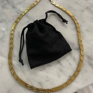 Men’s (faux) gold chain